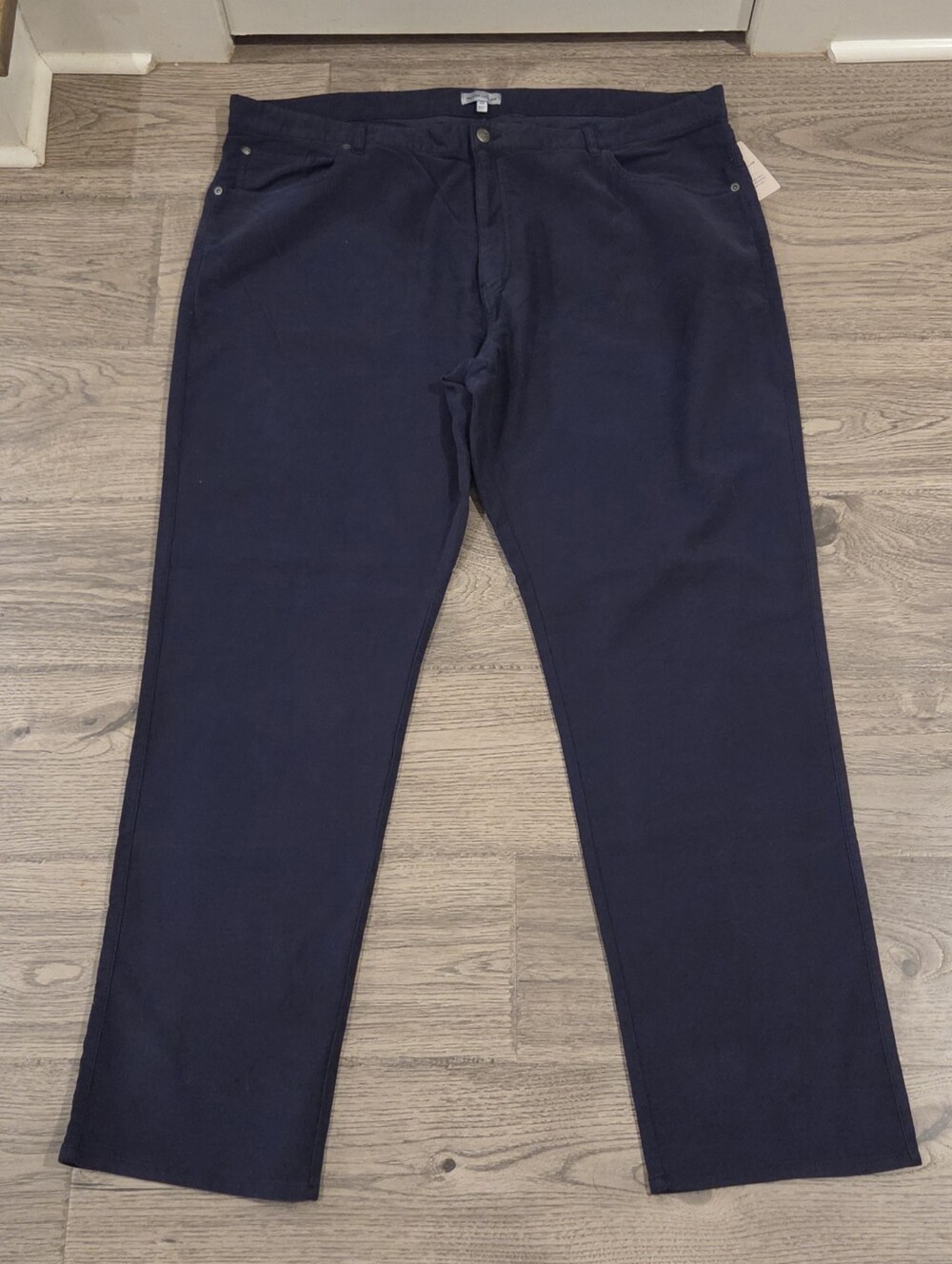 NWT Peter Millar Ridgeline 5-Pocket Stretch Pants  Navy Blue - Size 44x34 - MF25